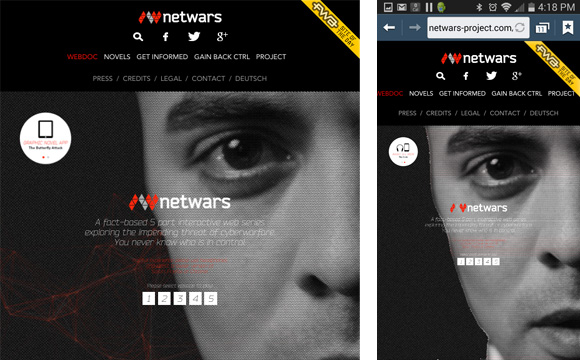netwars-mobile-website-design