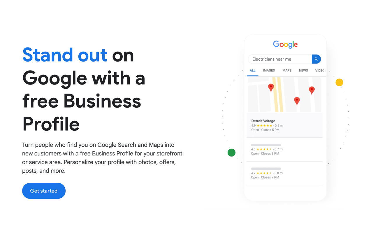 how to optimize a google business profile