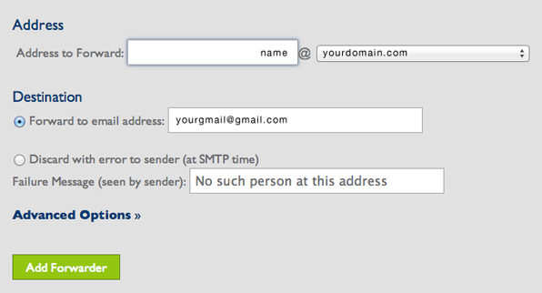 add-email-forwarder