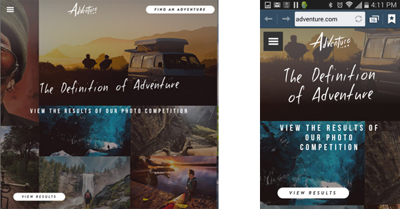 adventure-mobile-website-design