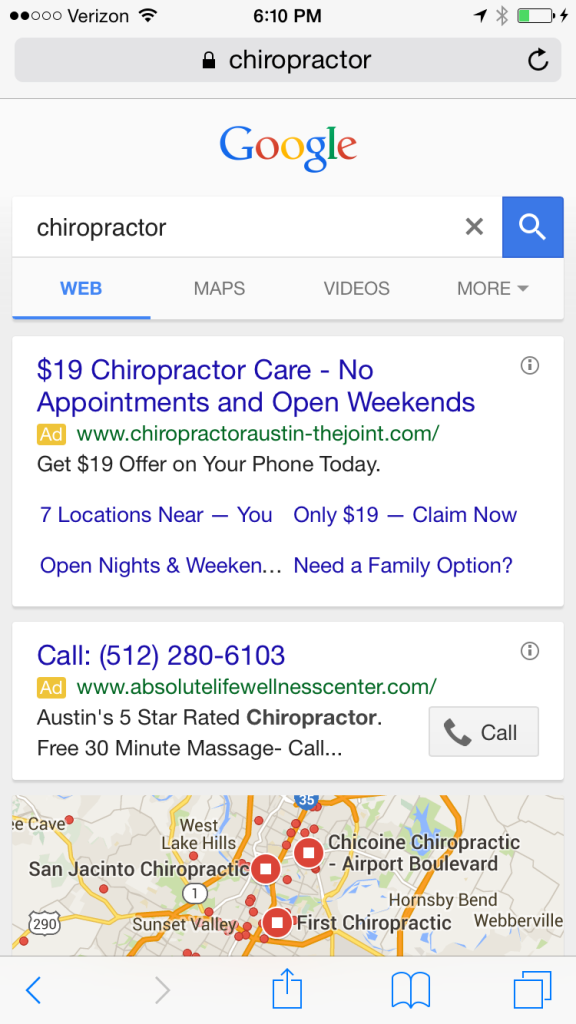 chiropractor-no-ads