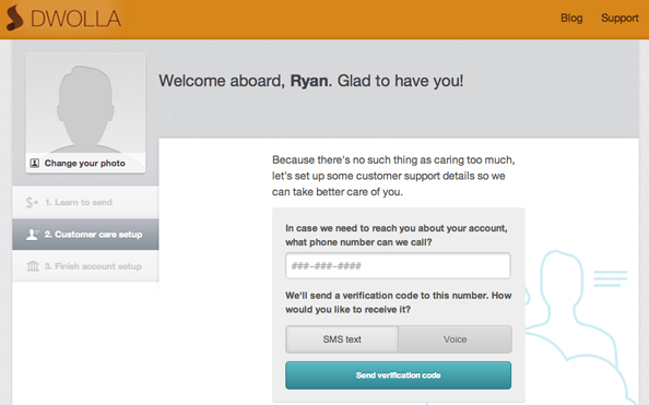 dwolla-enter-phone-number