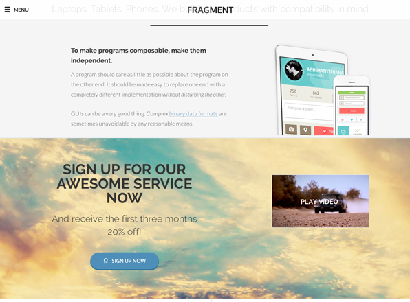 fragment-wordpress-theme