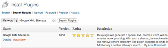 google-xml-sitemaps-install