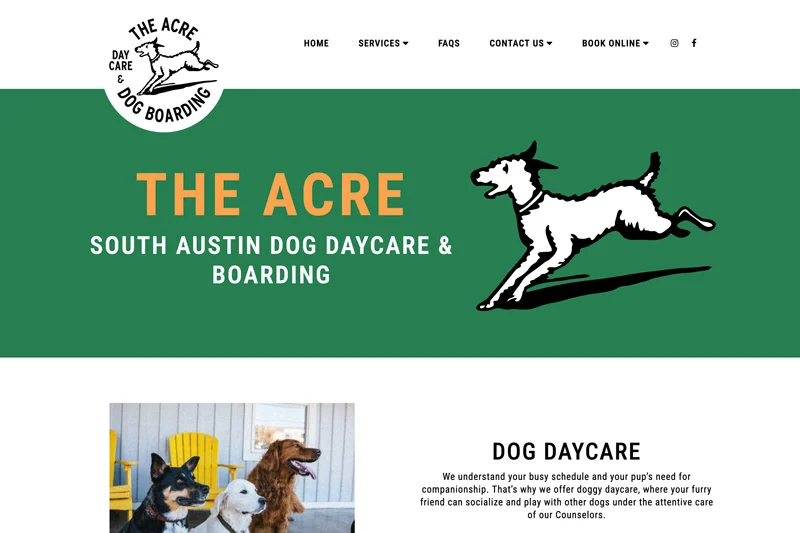 local dog boarding seo testimonial