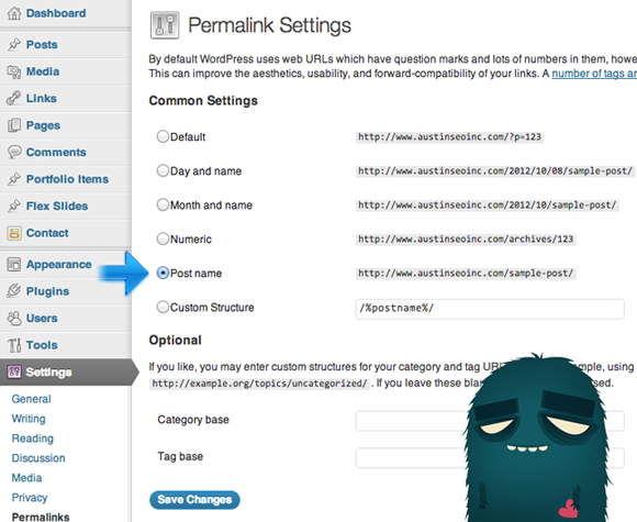 permalink-settings