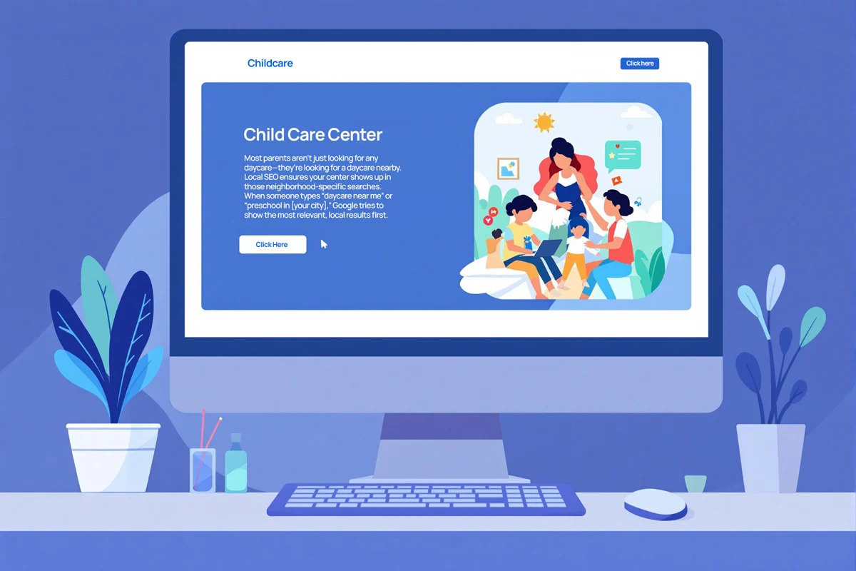 why local seo is the backbone of daycare marketing